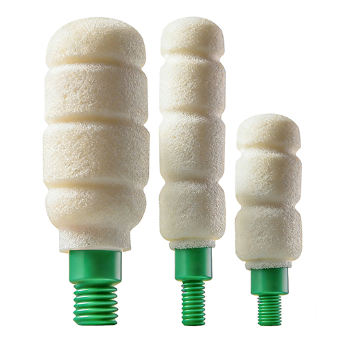 बन्दुक सफा गर्ने फोम ब्रश, ब्यारेल क्लिनिङ स्वाब्स, .177 क्यालोरी। --- 12Ga।