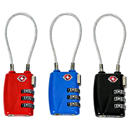 बन्दुक प्रदर्शन सुरक्षित केबल लक