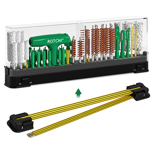 युनिभर्सल गन क्लिनिङ किट सहायक उपकरणहरू सबै बन्दुक सफा गर्ने किटका लागि व्यावसायिक विश्वव्यापी आपूर्तिहरू